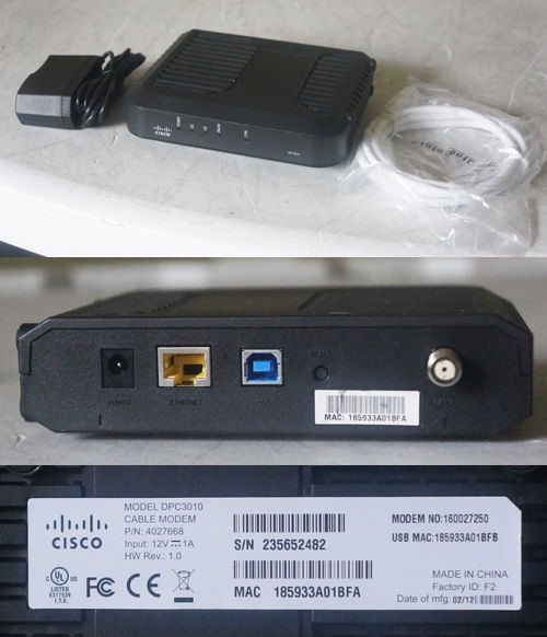cisco cable modem